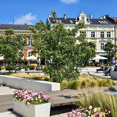 Visit Baltic - Przy Placu Wolnosci Z Balkonem 아파트